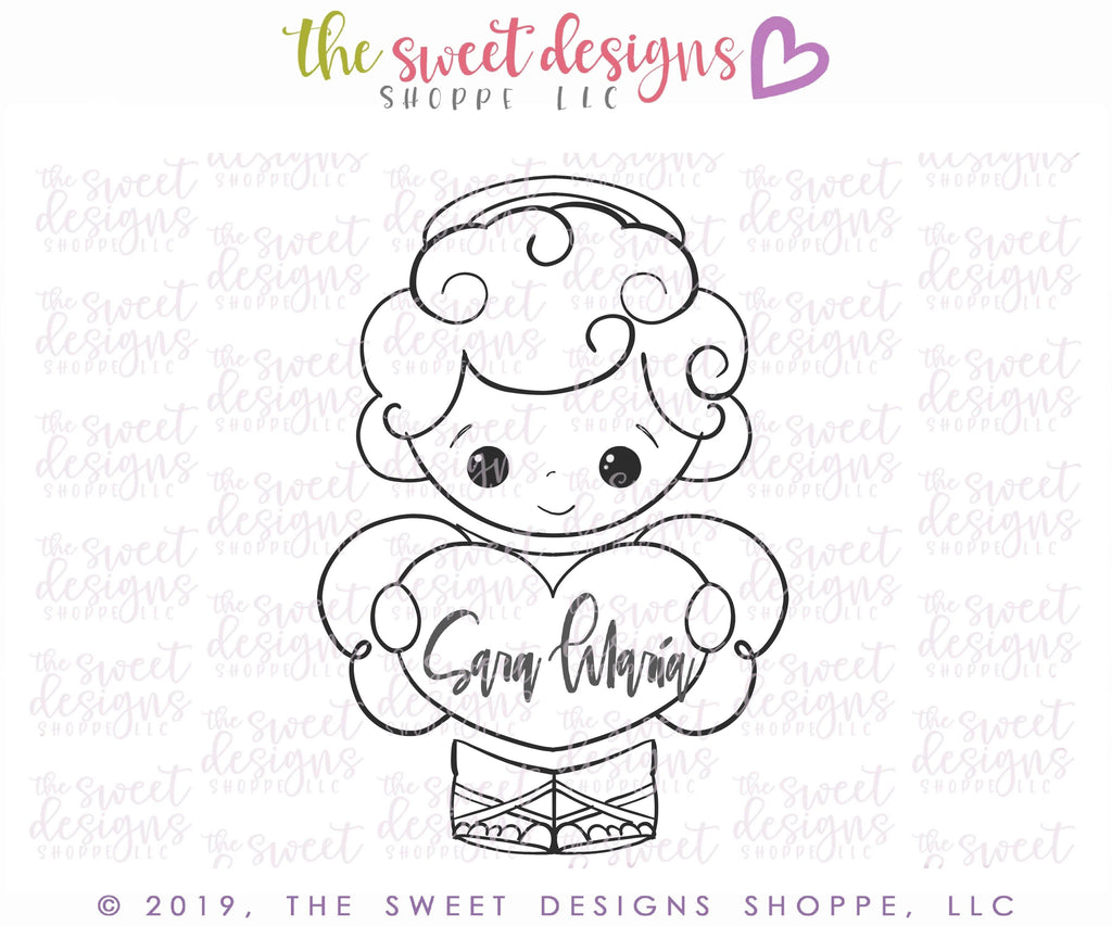 Cookie Cutters - Cupid 3 Piece Set - Cookie Cutters - The Sweet Designs Shoppe - - ALL, Cookie Cutter, Love, Promocode, regular sets, set, sets, Valentine, Valentines, Valentines couples