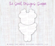 Cookie Cutters - Cupid Bear - 2 Piece Set - Cookie Cutters - The Sweet Designs Shoppe - TSDS - - ALL,Animal,Animals,Animals and Insects,Cookie Cutter,Mini Set,Mini Sets,Promocode,regular sets,School,set,sets,valentine,valentines