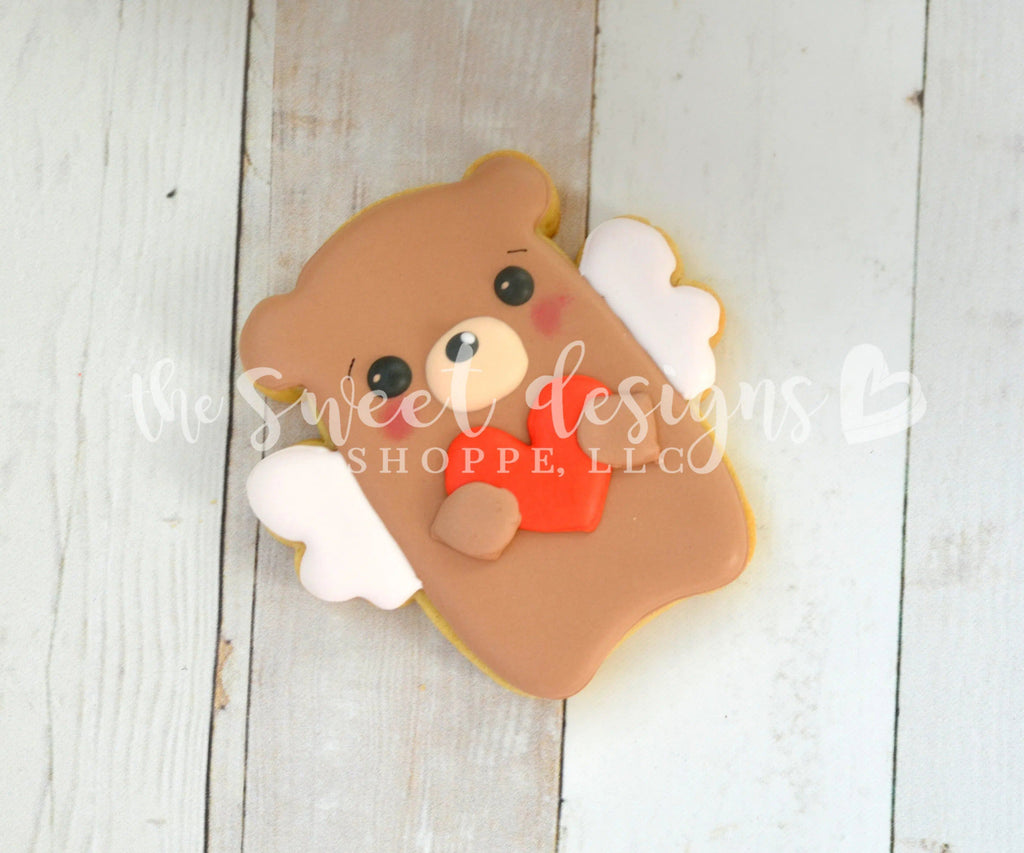 Cookie Cutters - Cupid Bear 2018 - Cookie Cutter - The Sweet Designs Shoppe - - 2018, ALL, Animal, Animals, Cookie Cutter, Love, Promocode, Valentine's, valentines collection 2018