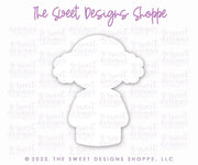 Cookie Cutters - Curly Girl Sheet - Cookie Cutter - The Sweet Designs Shoppe - TSDS - - ALL,Baby / Kids,back to school,Cookie Cutter,Grad,Graduation,graduations,kid,kids,Kids / Fantasy,Promocode,School,School / Graduation,school supplies,STL,Teacher,Teacher Appreciation,wobble,Wobbly