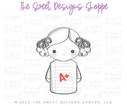Cookie Cutters - Curly Girl Sheet - Cookie Cutter - The Sweet Designs Shoppe - TSDS - - ALL,Baby / Kids,back to school,Cookie Cutter,Grad,Graduation,graduations,kid,kids,Kids / Fantasy,Promocode,School,School / Graduation,school supplies,STL,Teacher,Teacher Appreciation,wobble,Wobbly