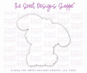 Cookie Cutters - Cute and Chubby Standing Bunny - Cookie Cutter - The Sweet Designs Shoppe - TSDS - - ALL,Animal,Animals,Animals and Insects,Cookie Cutter,Easter,Easter / Spring,Promocode,STL