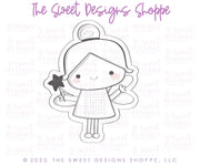 Cookie Cutters - Cute and Funky Fairies - 2 Piece Set - Cookie Cutters - The Sweet Designs Shoppe - TSDS - - ALL,Baby / Kids,Birthday,Birthday Hat,Cookie Cutter,Fairy,Fantasy,kids,Kids / Fantasy,Mini Set,Mini Sets,Promocode,regular sets,set,sets