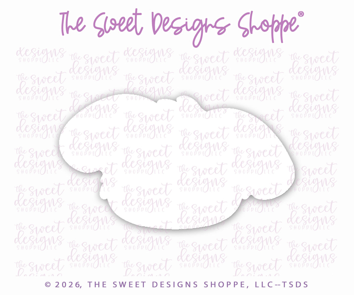 Cookie Cutters - Cute Bunny Face - Cookie Cutter - The Sweet Designs Shoppe - TSDS - - ALL,Animal,Animals,Animals and Insects,Cookie Cutter,cute nerdy bunny face,cutest bunny face,Easter,Easter / Spring,easter basket,Promocode,STL