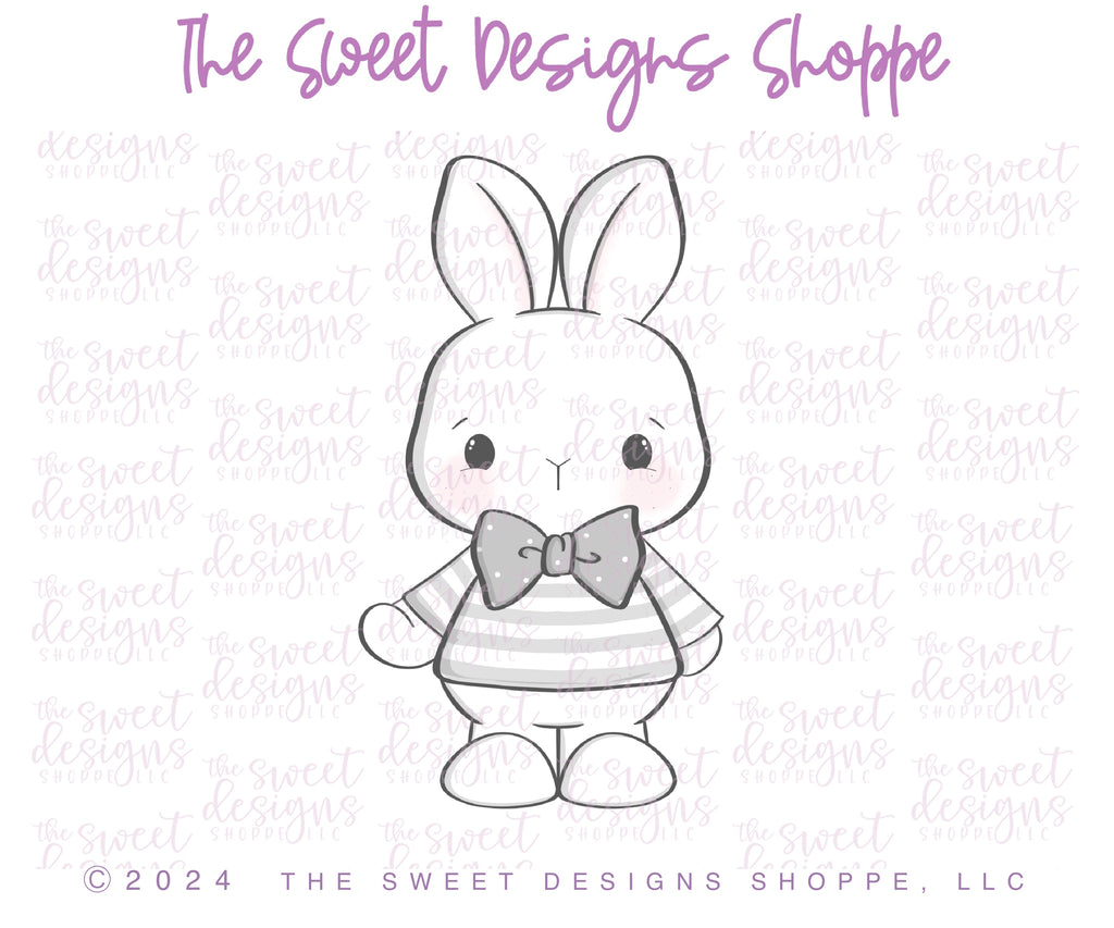 Cookie Cutters - Cute Bunny Holding Balloon & Carrot Balloon Cookie Cutter Set - Set of 2 - Cookie Cutters - The Sweet Designs Shoppe - TSDS - - ALL,Animal,Animals,Cookie Cutter,Coquette,Easter,Easter / Spring,Plaque,Plaques,PLAQUES HANDLETTERING,Promocode,regular sets,set,STL