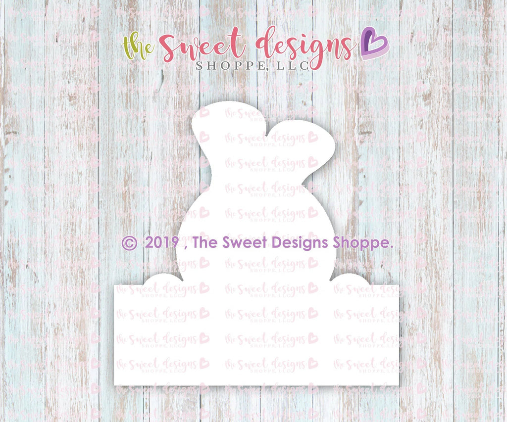 Cookie Cutters - Cute Bunny Plaque 2019 - Cookie Cutter - Sweet Designs Shoppe - - ALL, Animal, Cookie Cutter, Customize, Easter / Spring, easter collection 2019, Plaque, Promocode