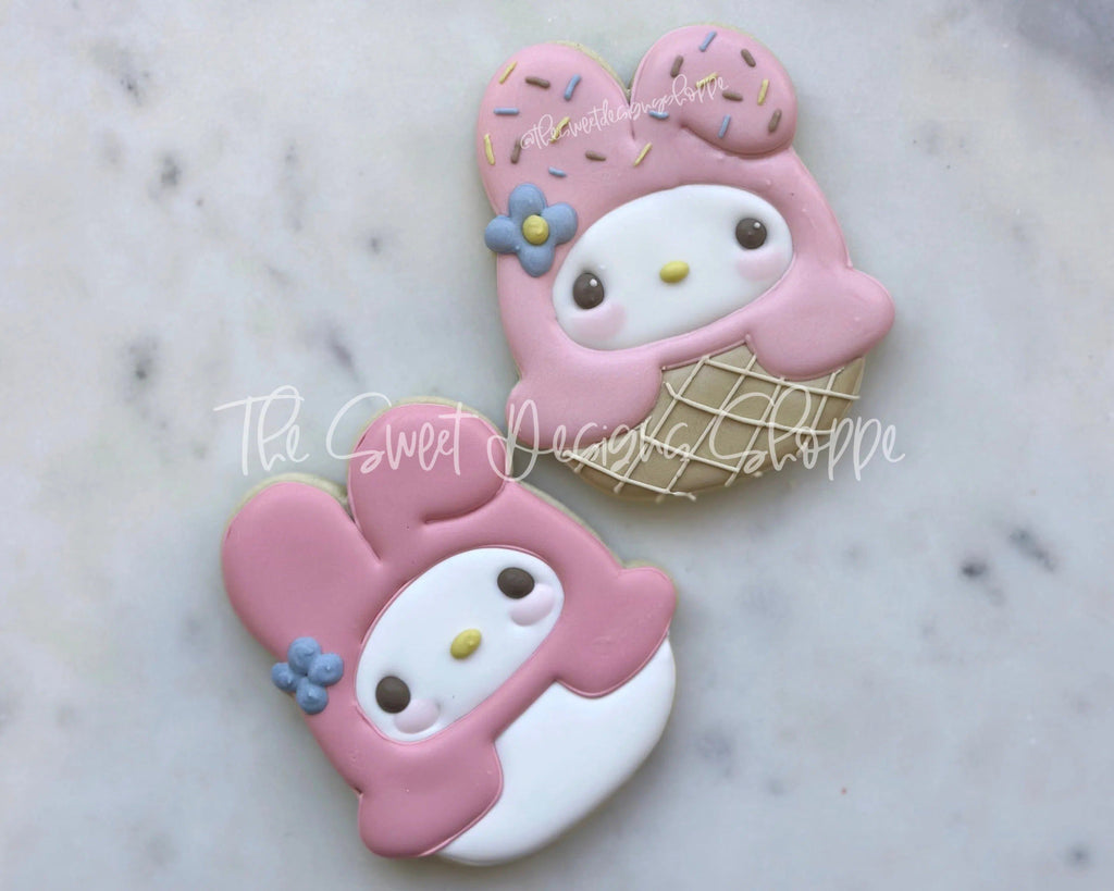 Cookie Cutters - Cute Bunny Plush - Cookie Cutter - The Sweet Designs Shoppe - - ALL, Animal, Animals, Baby / Kids, baby toys, back to school, Cookie Cutter, kid, kids, Kids / Fantasy, Plush, Promocode, School, School / Graduation, school supplies, toy, toys, valentine, valentines