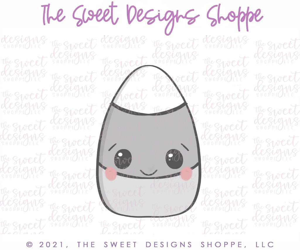 Cookie Cutters - Cute Candy Corn 2020 - Cookie Cutter - The Sweet Designs Shoppe - TSDS - - ALL,Autumn,Cookie Cutter,Fall,Fall / Halloween,Fall / Thanksgiving,Food,Food & Beverages,Fruits and Vegetables,Halloween,Promocode,thanksgiving