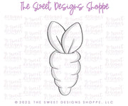 Cookie Cutters - Cute Carrot - Cookie Cutter - The Sweet Designs Shoppe - TSDS - - ALL,Carrot,Cookie Cutter,Easter,Easter / Spring,Food,Food and Beverage,Food beverages,fruit,fruits,Fruits and Vegetables,Lady Milk Stache,Lady MilkStache,LadyMilkStache,Promocode,Vegetable