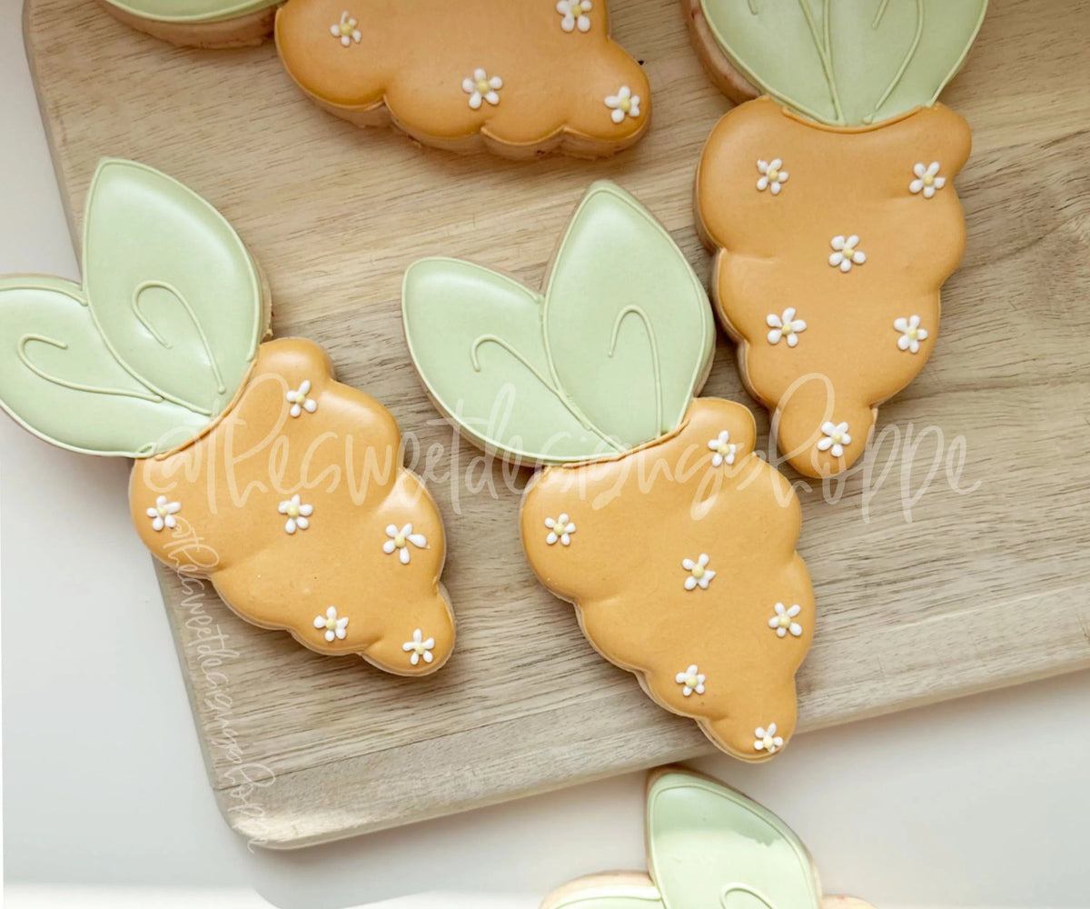 Cookie Cutters - Cute Carrot - Cookie Cutter - The Sweet Designs Shoppe - TSDS - - ALL,Carrot,Cookie Cutter,Easter,Easter / Spring,Food,Food and Beverage,Food beverages,fruit,fruits,Fruits and Vegetables,Lady Milk Stache,Lady MilkStache,LadyMilkStache,Promocode,Vegetable