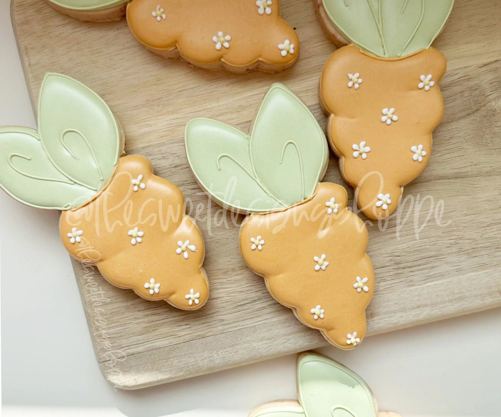 Cookie Cutters - Cute Carrot - Cookie Cutter - The Sweet Designs Shoppe - TSDS - - ALL,Carrot,Cookie Cutter,Easter,Easter / Spring,Food,Food and Beverage,Food beverages,fruit,fruits,Fruits and Vegetables,Lady Milk Stache,Lady MilkStache,LadyMilkStache,Promocode,Vegetable