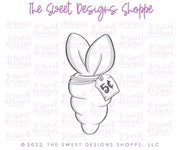 Cookie Cutters - Cute Carrot with Tag- Cookie Cutter - The Sweet Designs Shoppe - TSDS - - ALL,Carrot,Cookie Cutter,Easter,Easter / Spring,Food,Food and Beverage,Food beverages,fruit,fruits,Fruits and Vegetables,Lady Milk Stache,Lady MilkStache,LadyMilkStache,Promocode,Vegetable