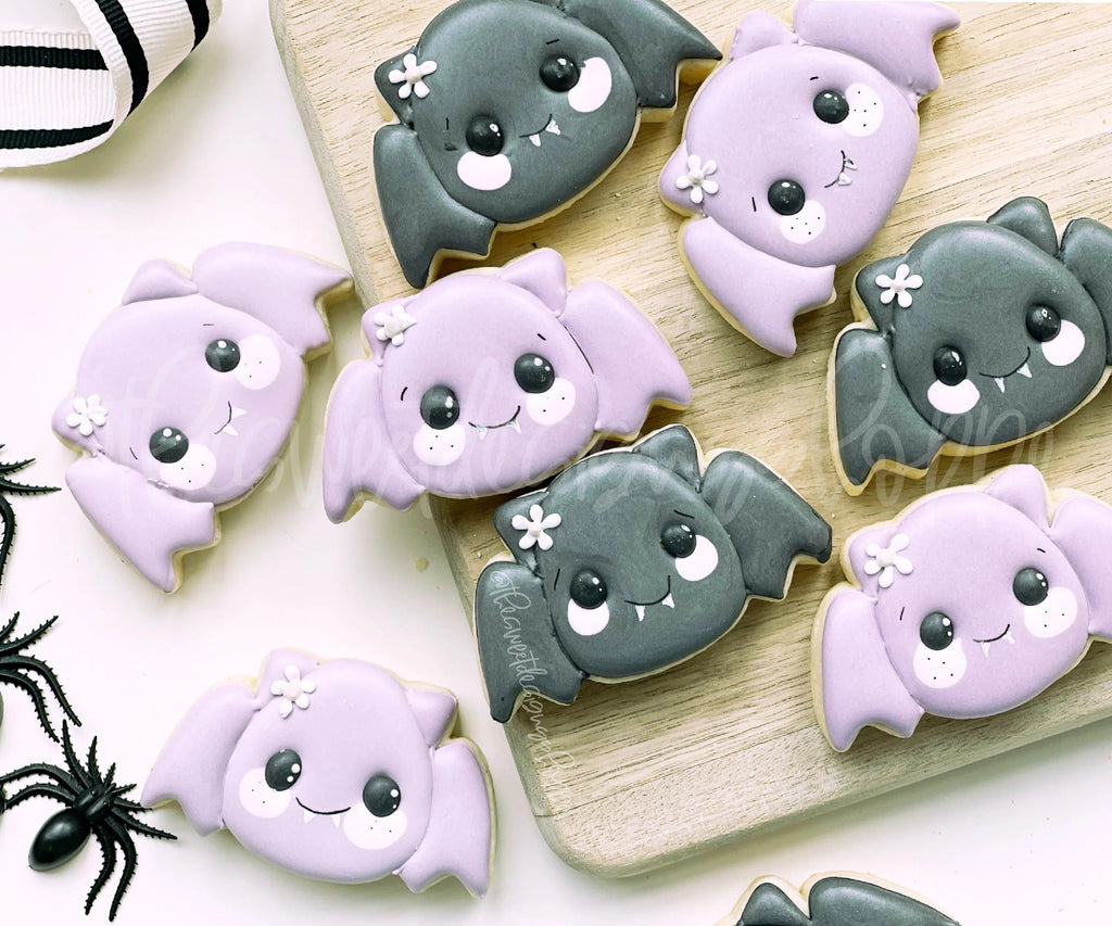 Cookie Cutters - Cute Chubby Bat - Cookie Cutter - The Sweet Designs Shoppe - TSDS - - ALL,Animal,Animals,Bat,Cookie Cutter,Customize,Fall / Halloween,halloween,Promocode