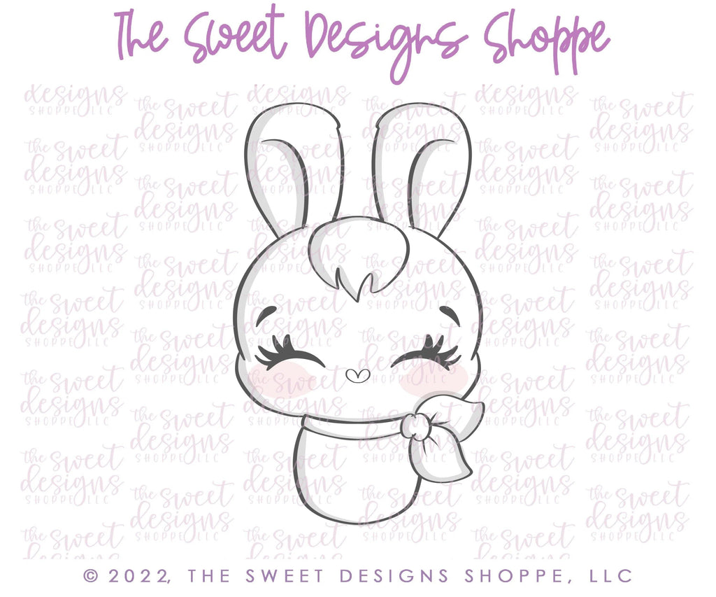 Cookie Cutters - Cute Chubby Bunny - Cookie Cutter - The Sweet Designs Shoppe - TSDS - - ALL,Animal,Animals,Animals and Insects,Bunny,Cookie Cutter,Easter,Easter / Spring,Egg,Lady Milk Stache,Lady MilkStache,LadyMilkStache,Promocode,STL