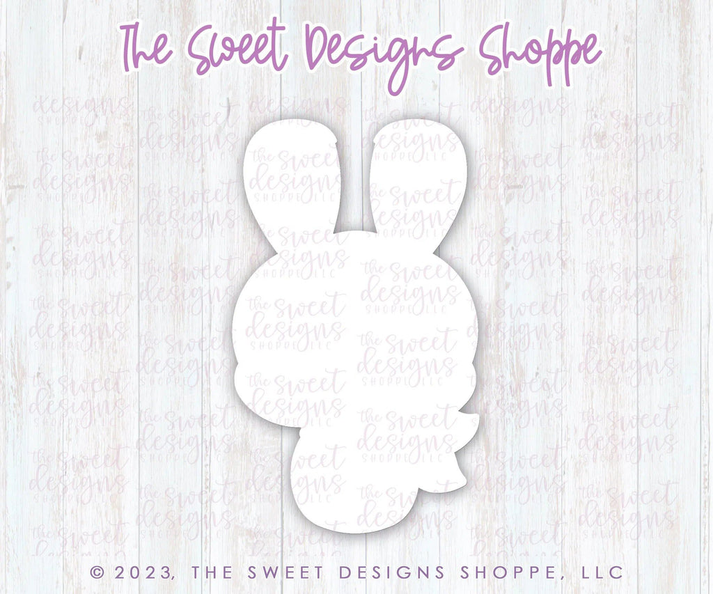 Cookie Cutters - Cute Chubby Bunny - Cookie Cutter - The Sweet Designs Shoppe - TSDS - - ALL,Animal,Animals,Animals and Insects,Bunny,Cookie Cutter,Easter,Easter / Spring,Egg,Lady Milk Stache,Lady MilkStache,LadyMilkStache,Promocode,STL