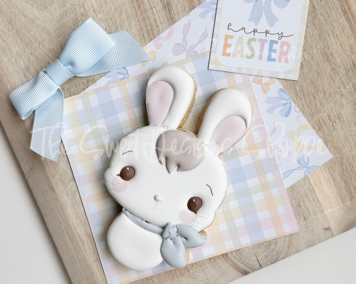 Cookie Cutters - Cute Chubby Bunny - Cookie Cutter - The Sweet Designs Shoppe - TSDS - - ALL,Animal,Animals,Animals and Insects,Bunny,Cookie Cutter,Easter,Easter / Spring,Egg,Lady Milk Stache,Lady MilkStache,LadyMilkStache,Promocode,STL