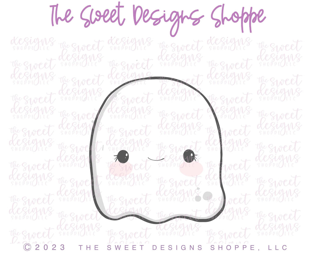 Cookie Cutters - Cute Chubby Ghost - Cookie Cutter - Sweet Designs Shoppe - - ALL, Boo, Cookie Cutter, Ghost, halloween, Promocode