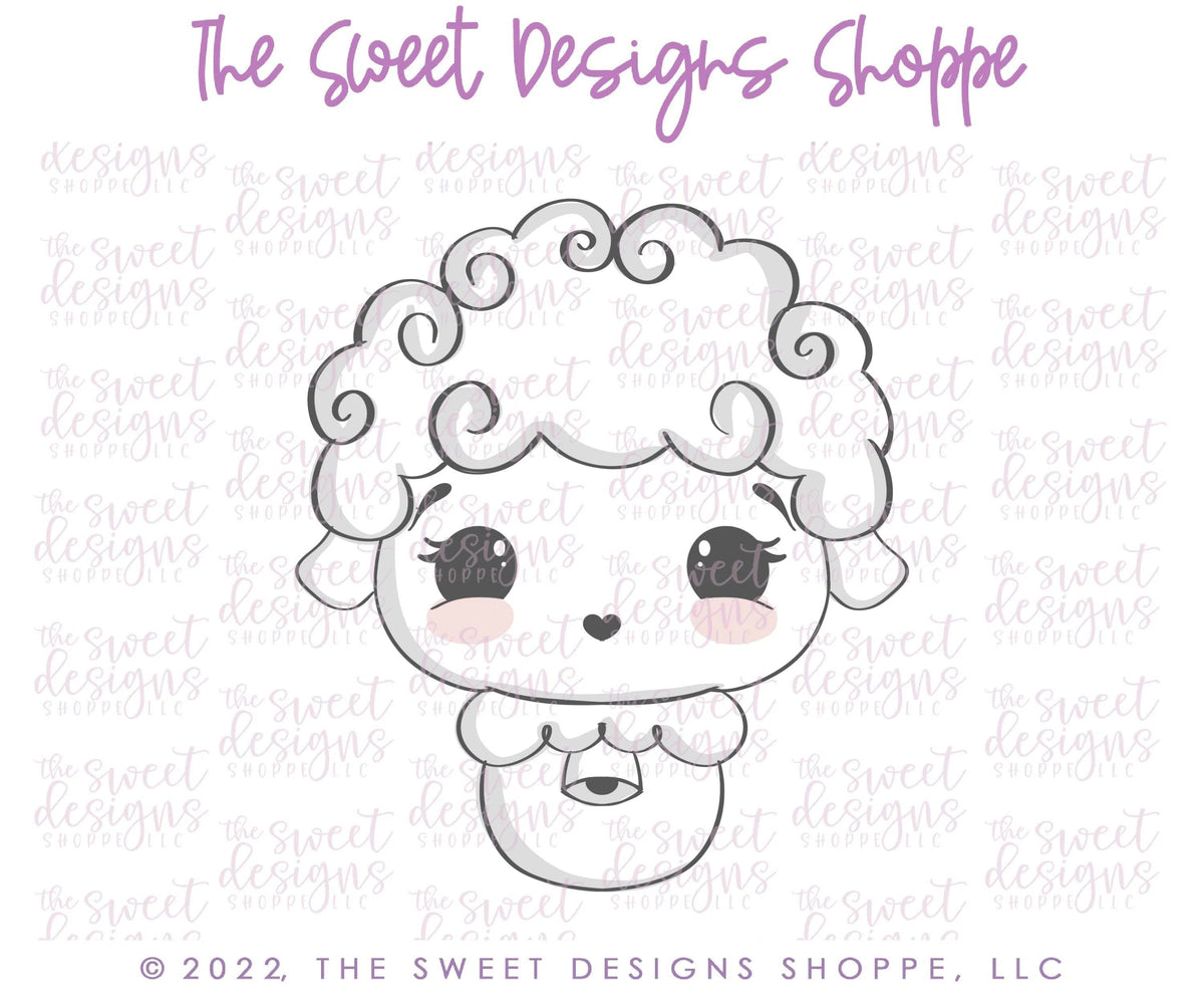 Cookie Cutters - Cute Chubby Lamb - Cookie Cutter - The Sweet Designs Shoppe - TSDS - - ALL,Animal,Animals,Animals and Insects,Cookie Cutter,Easter,Easter / Spring,Lady Milk Stache,Lady MilkStache,LadyMilkStache,Lamb,Promocode,STL