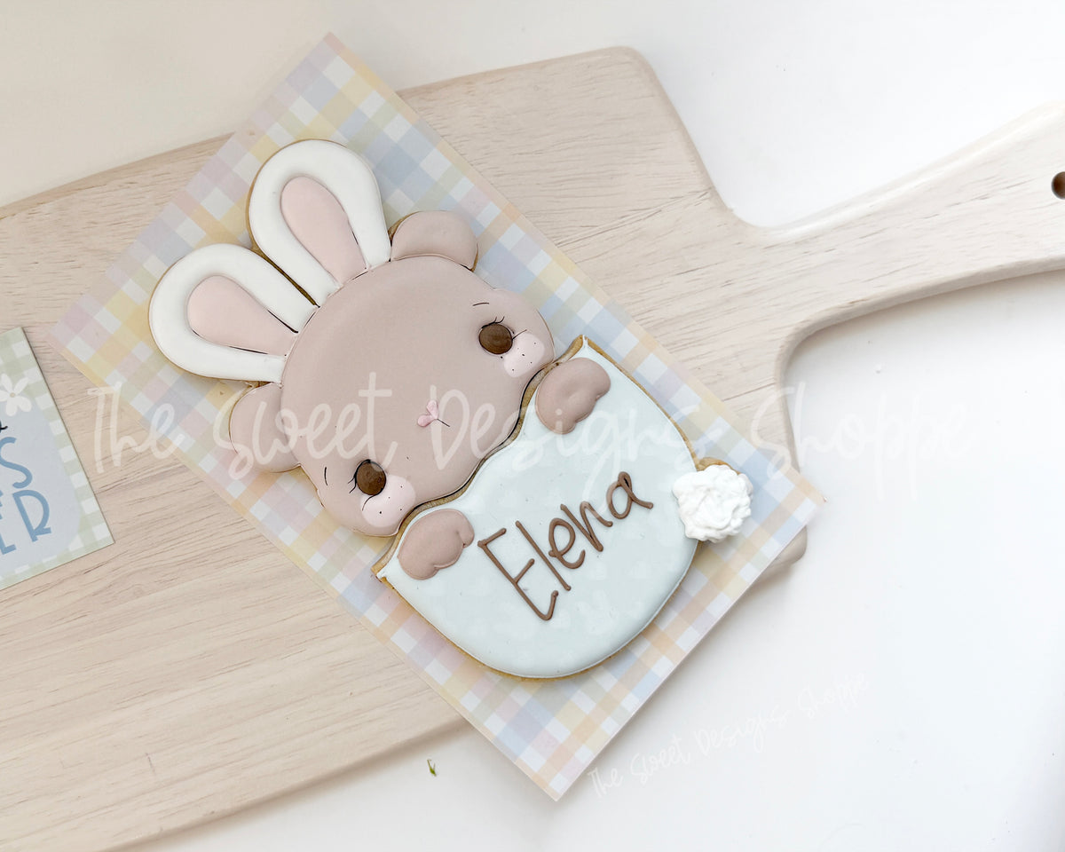 Cookie Cutters - Cute Chunky Bear in Egg Set - Set of 2 - Cookie Cutters - The Sweet Designs Shoppe - TSDS - - ALL,Animal,Animals,Cookie Cutter,Easter,Easter / Spring,Promocode,regular sets,set,STL