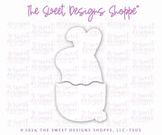 Cookie Cutters - Cute Chunky Capybara in Egg Set - Set of 2 - Cookie Cutters - The Sweet Designs Shoppe - TSDS - - ALL,Animal,Animals,Cookie Cutter,Easter,Easter / Spring,Promocode,regular sets,set,STL