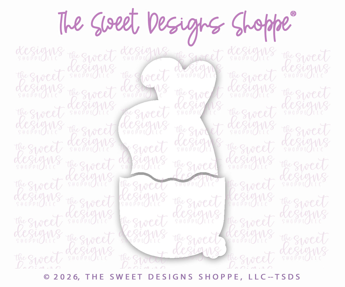 Cookie Cutters - Cute Chunky Easter Heads Egg Set - Set of 7 - Cookie Cutters - The Sweet Designs Shoppe - TSDS - - ALL,Animal,Animals,Cookie Cutter,Easter,Easter / Spring,Promocode,regular sets,set,STL