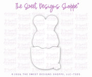 Cookie Cutters - Cute Chunky Easter Heads Egg Set - Set of 7 - Cookie Cutters - The Sweet Designs Shoppe - TSDS - - ALL,Animal,Animals,Cookie Cutter,Easter,Easter / Spring,Promocode,regular sets,set,STL
