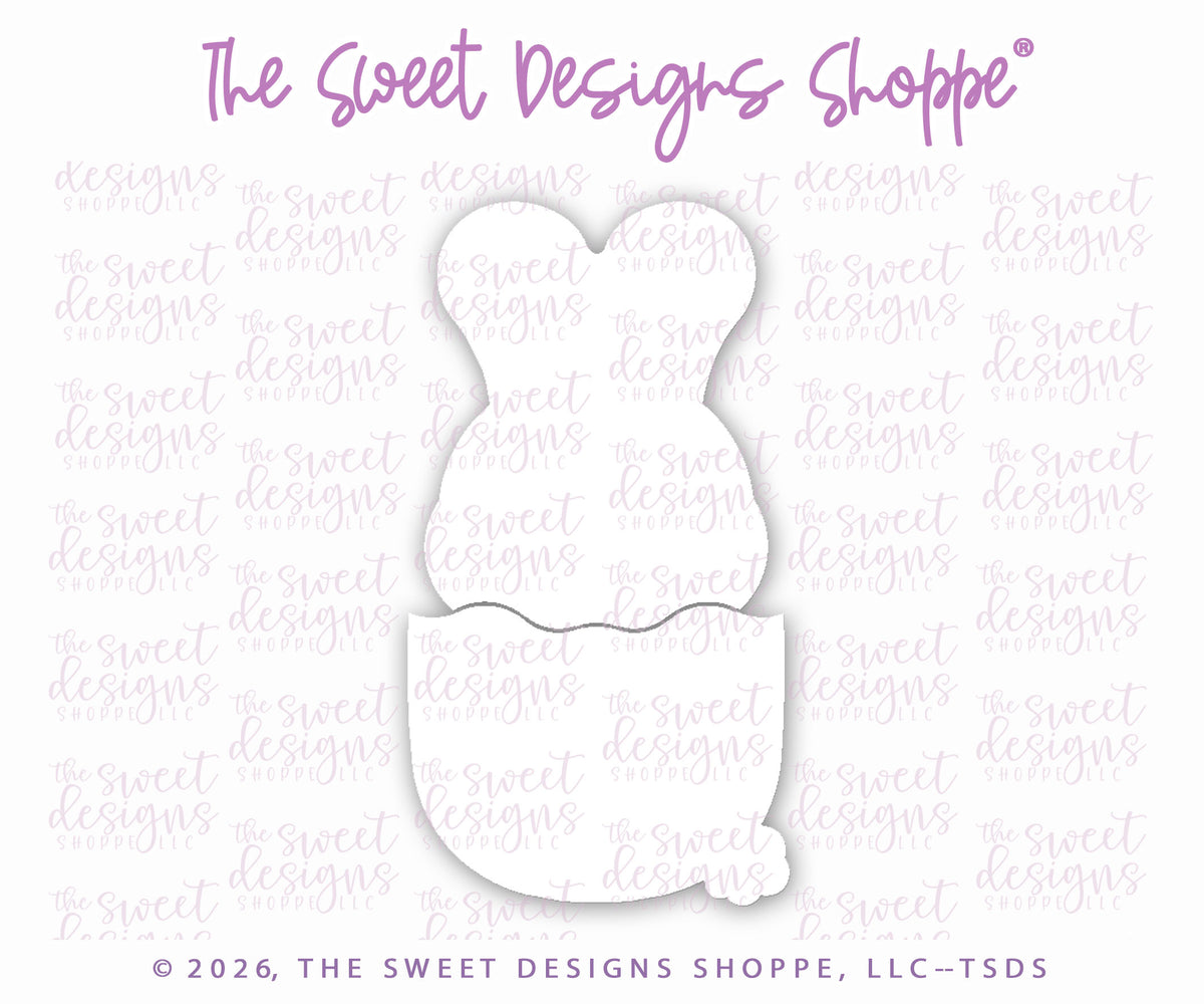 Cookie Cutters - Cute Chunky Easter Heads Egg Set - Set of 7 - Cookie Cutters - The Sweet Designs Shoppe - TSDS - - ALL,Animal,Animals,Cookie Cutter,Easter,Easter / Spring,Promocode,regular sets,set,STL