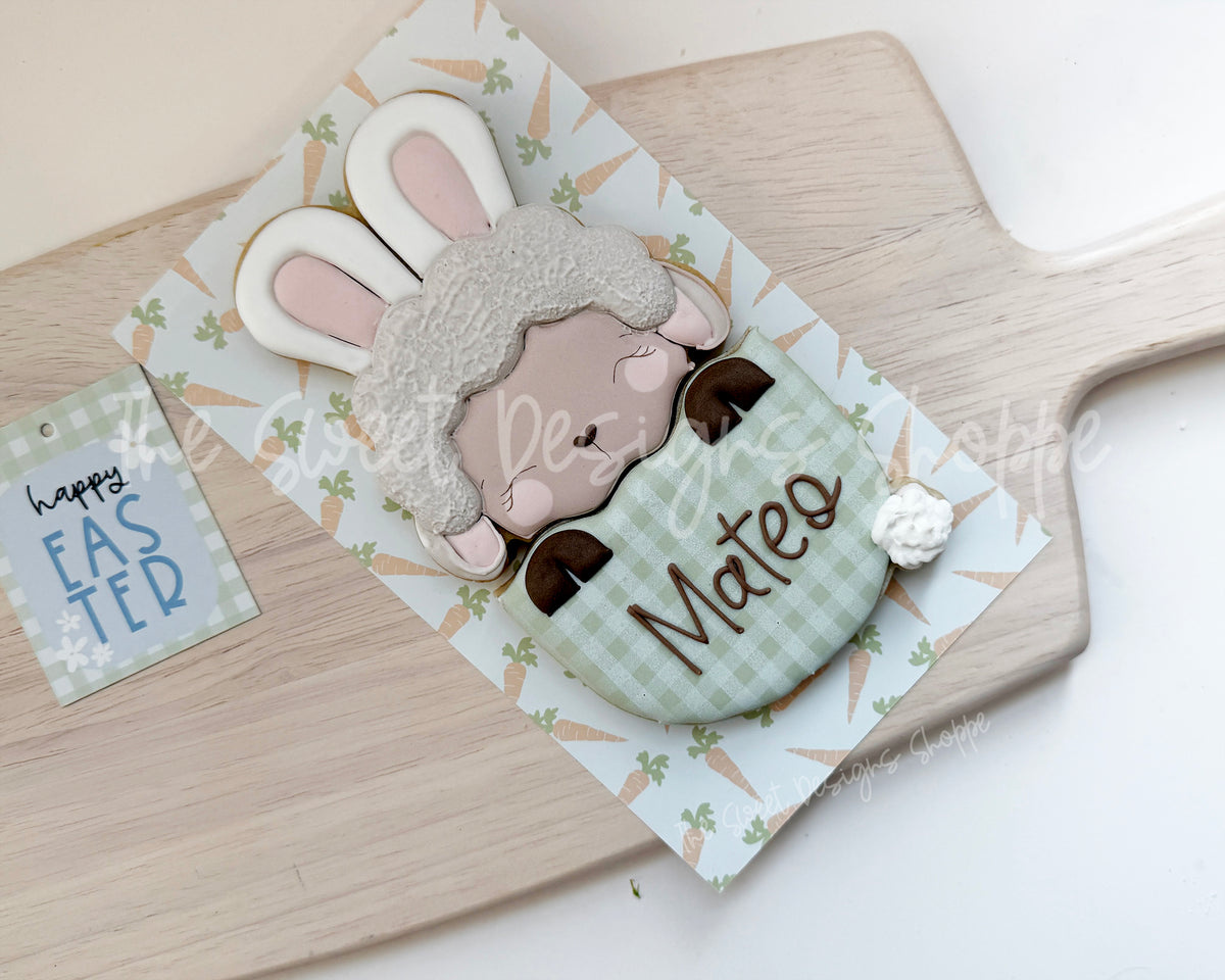 Cookie Cutters - Cute Chunky Lamb in Egg Set - Set of 2 - Cookie Cutters - The Sweet Designs Shoppe - TSDS - - ALL,Animal,Animals,Cookie Cutter,Easter,Easter / Spring,Promocode,regular sets,set,STL