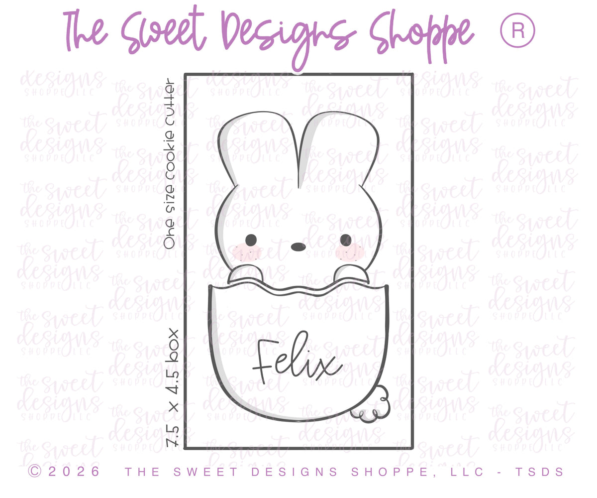 Cookie Cutters - Cute Chunky Marshmallow Bunny in Egg Set - Set of 2 - Cookie Cutters - The Sweet Designs Shoppe - TSDS - - ALL,Animal,Animals,Cookie Cutter,Easter,Easter / Spring,Promocode,regular sets,set,STL