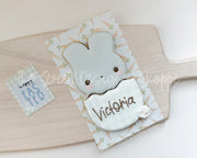 Cookie Cutters - Cute Chunky Marshmallow Bunny in Egg Set - Set of 2 - Cookie Cutters - The Sweet Designs Shoppe - TSDS - - ALL,Animal,Animals,Cookie Cutter,Easter,Easter / Spring,Promocode,regular sets,set,STL