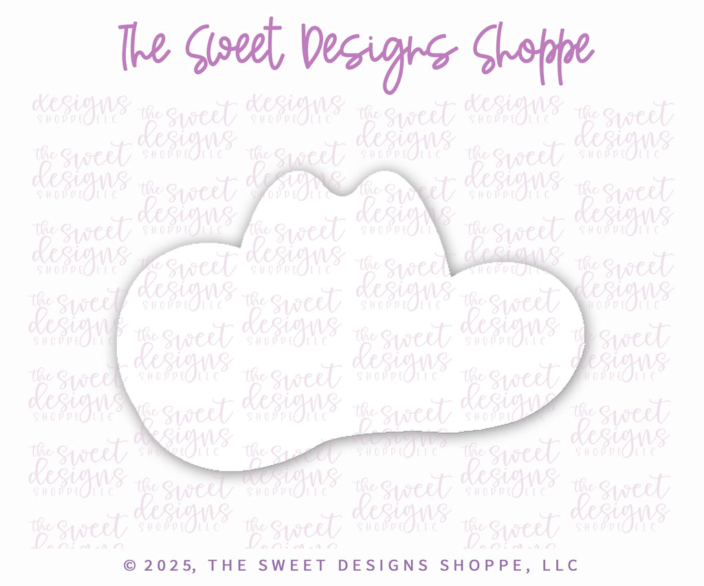 Cookie Cutters - Cute Cowboy Hat - Cookie Cutter - The Sweet Designs Shoppe - TSDS - - ALL,Clothes,clothing,Clothing / Accessories,Cookie Cutter,Cowboy,cowgirl,Promocode,rodeo,STL