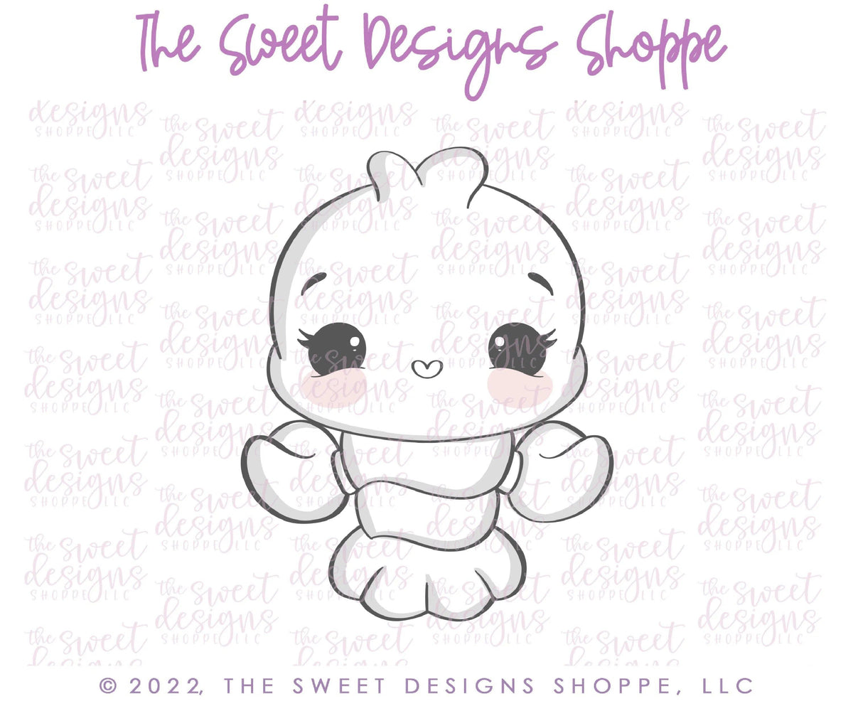 Cookie Cutters - Cute Crawfish/Lobster - Cookie Cutter - The Sweet Designs Shoppe - TSDS - - ALL,Animal,Animals,Cookie Cutter,Lady Milk Stache,Lady MilkStache,LadyMilkStache,ocean,Promocode,sea,STL,Summer,under the sea