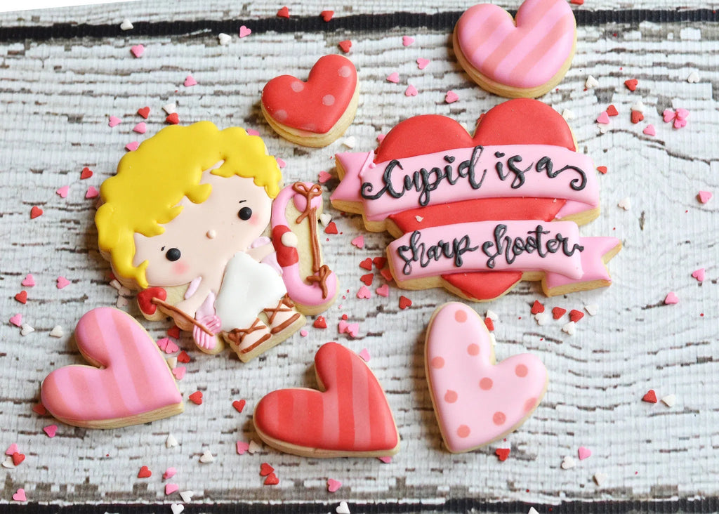 Cookie Cutters - Cute Cupid - Cookie Cutter - Sweet Designs Shoppe - - ALL, Cookie Cutter, cupid, Love, Promocode, Valentines