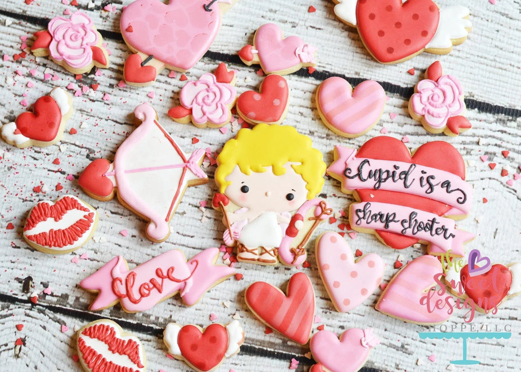 Cookie Cutters - Cute Cupid - Cookie Cutter - The Sweet Designs Shoppe - - ALL, Cookie Cutter, cupid, Love, Promocode, Valentines