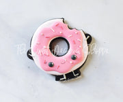 Cookie Cutters - Cute Donut with a Bite - Cookie Cutter - The Sweet Designs Shoppe - TSDS - - ALL,Cookie Cutter,Donut,Food,Food and Beverage,Food beverages,Promocode,Sweet,Sweets,valentines