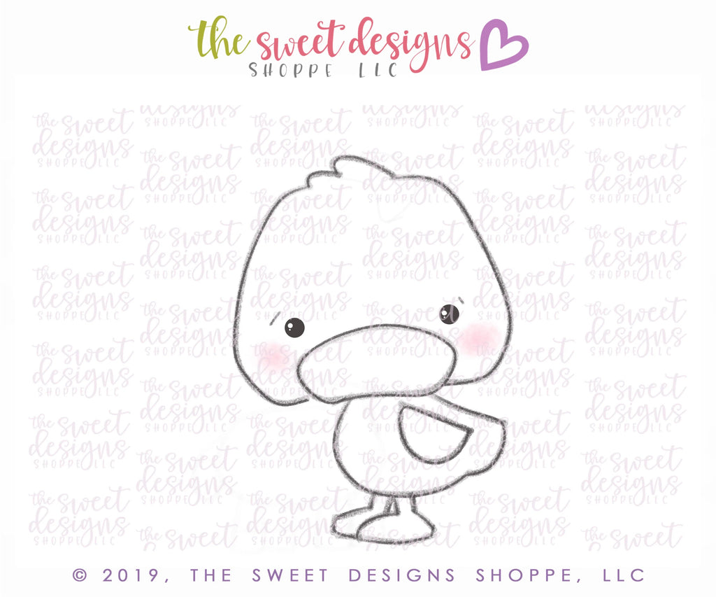 Cookie Cutters - Cute Duck - Cookie Cutter - Sweet Designs Shoppe - - ALL, Animal, Barn, Cookie Cutter, Farm, Promocode