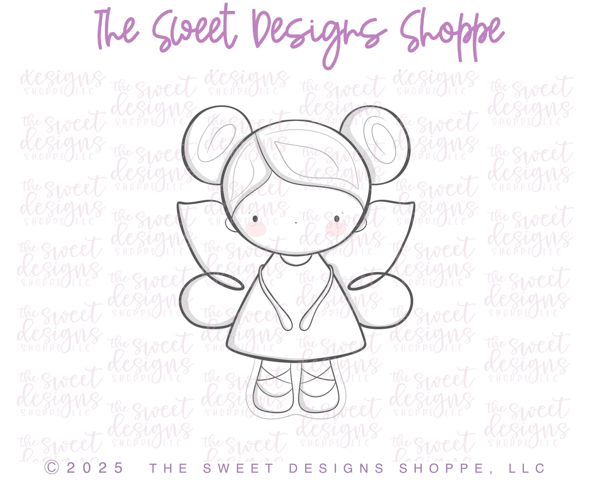 Cookie Cutters - Cute Fairy - Cookie Cutter - The Sweet Designs Shoppe - TSDS - - ALL,baby toys,Brittany Geil,Cookie Cutter,fairy,Fairytale,geil,kids,Kids / Fantasy,Promocode,STL,Tooth Fairy,toys,Valentines 2026