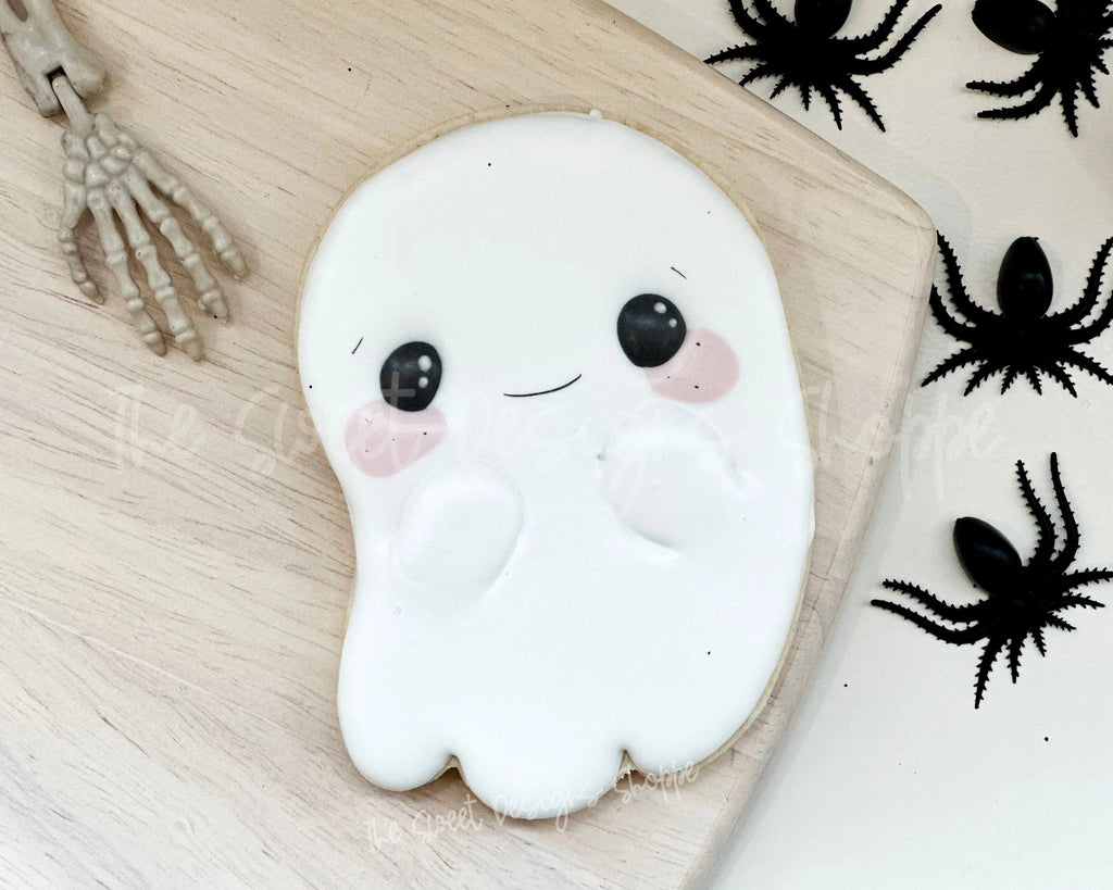 Cookie Cutters - Cute Flying Ghost - Cookie Cutter - The Sweet Designs Shoppe - - ALL, Boo, Cookie Cutter, Fall / Halloween, Ghost, halloween, Promocode