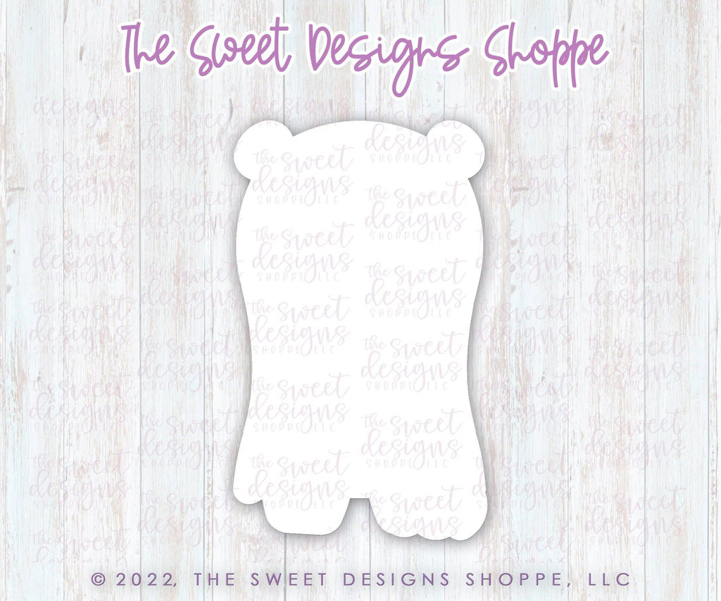 Cookie Cutters - Cute Ghost Bear - Cookie Cutter - The Sweet Designs Shoppe - TSDS - - ALL,Animal,Animals,Cookie Cutter,halloween,Promocode