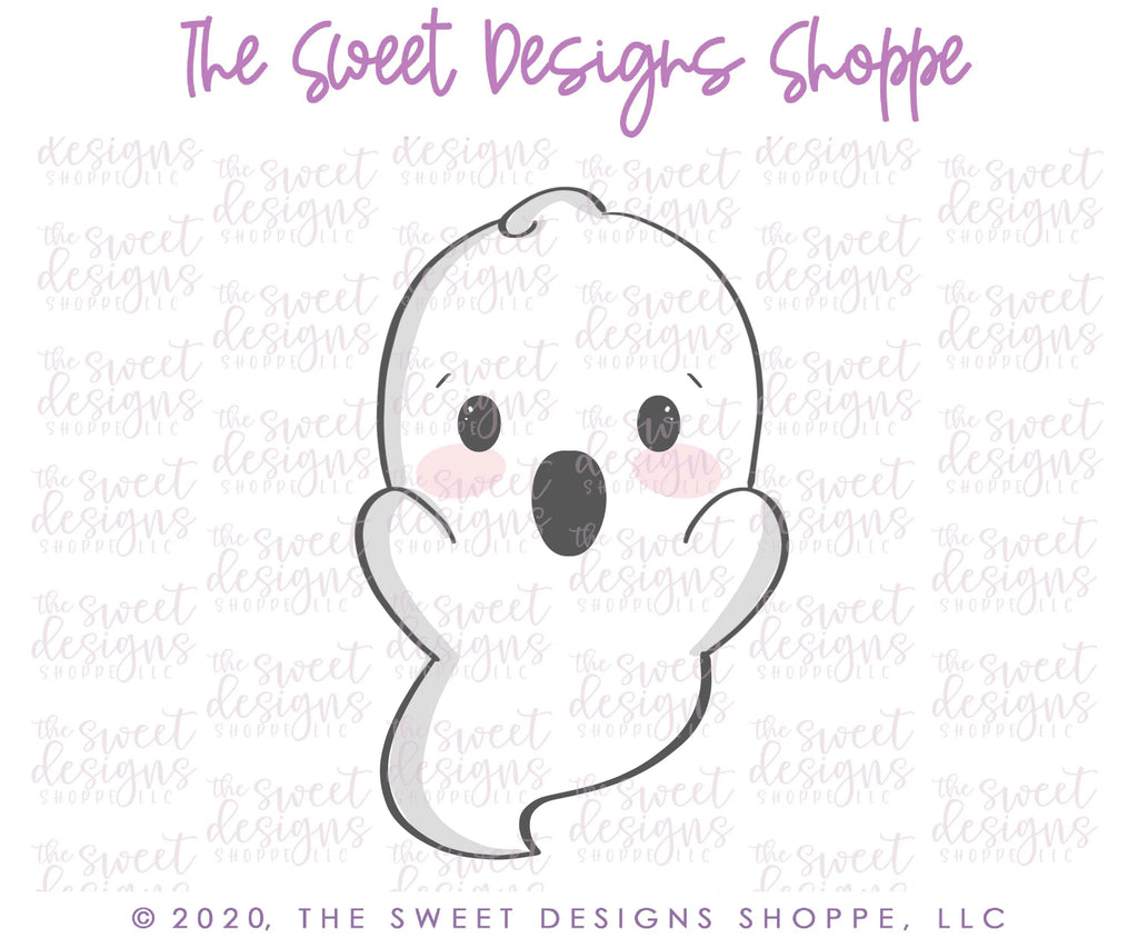 Cookie Cutters - Cute Ghost - Cookie Cutter - Sweet Designs Shoppe - - ALL, Boo, Cookie Cutter, Ghost, halloween, Promocode