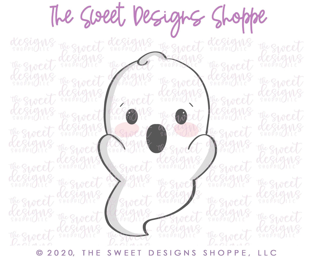 Cookie Cutters - Cute Ghost - Cookie Cutter - The Sweet Designs Shoppe - - ALL, Boo, Cookie Cutter, Ghost, halloween, Promocode