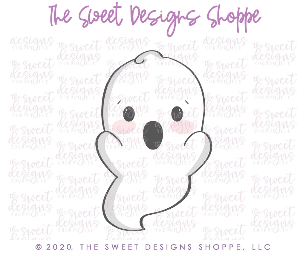 Cookie Cutters - Cute Ghost - Cookie Cutter - The Sweet Designs Shoppe - TSDS - - ALL,Boo,Cookie Cutter,Ghost,halloween,Promocode,STL