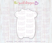 Cookie Cutters - Cute Girl Bear - Cookie Cutter - The Sweet Designs Shoppe - TSDS - - ALL,Animal,Animals,Cookie Cutter,mom,mother,Mothers Day,Promocode,STL,Valentine,Valentines,Valentines couples