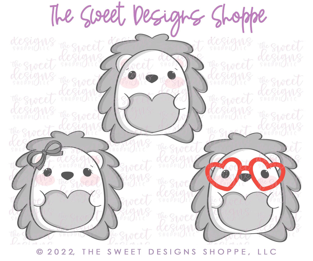 Cookie Cutters - Cute Hedgehog - Cookie Cutter - The Sweet Designs Shoppe - - ALL, Animal, Animals, Cookie Cutter, kids, Outdoors, Promocode, valentine, valentines, Woodland