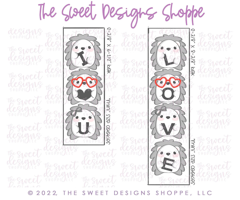 Cookie Cutters - Cute Hedgehog - Cookie Cutter - The Sweet Designs Shoppe - TSDS - - ALL,Animal,Animals,Cookie Cutter,kids,Outdoors,Promocode,valentine,valentines,Woodland