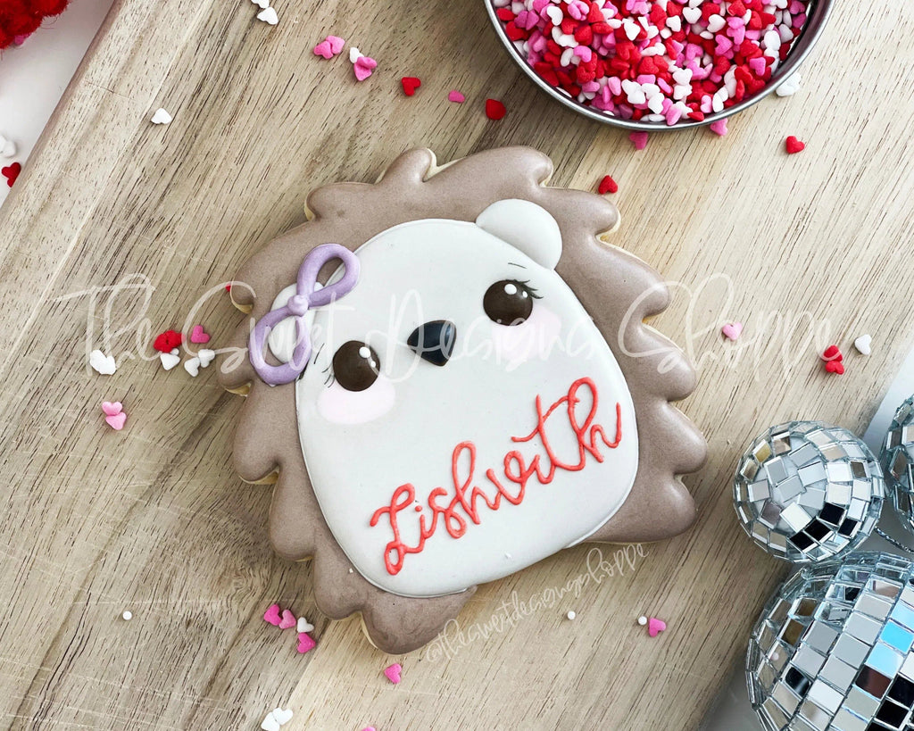Cookie Cutters - Cute Hedgehog - Cookie Cutter - The Sweet Designs Shoppe - TSDS - - ALL,Animal,Animals,Cookie Cutter,kids,Outdoors,Promocode,valentine,valentines,Woodland