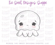 Cookie Cutters - Cute Jellyfish - Cookie Cutter - The Sweet Designs Shoppe - TSDS - - ALL,Animal,Animals,Cookie Cutter,Lady Milk Stache,Lady MilkStache,LadyMilkStache,ocean,Promocode,R,sea,STL,Summer,under the sea