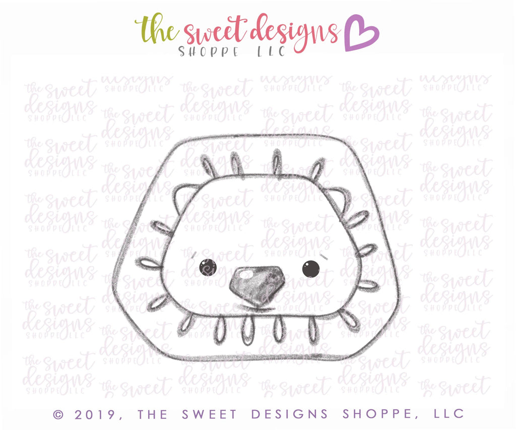 Cookie Cutters - Cute Lion Face v2- Cookie Cutter - The Sweet Designs Shoppe - - 2019, ALL, Animal, Animals, Barn, Cookie Cutter, Promocode