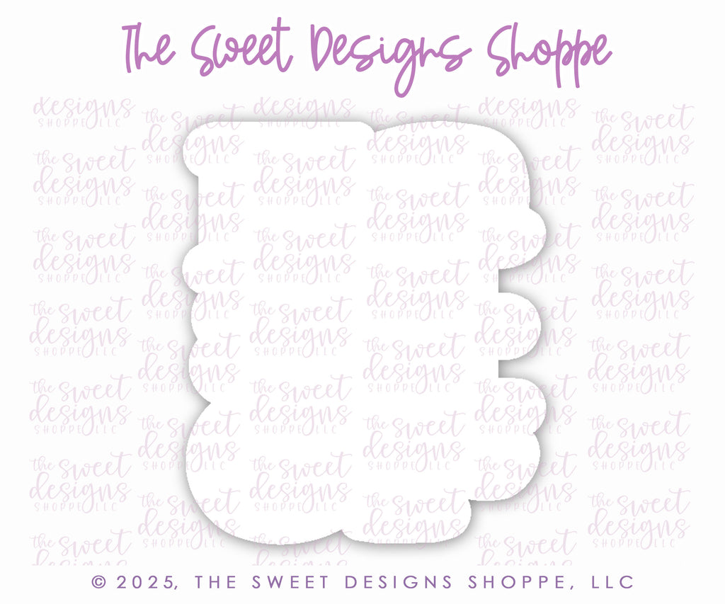 Cookie Cutters - Cute Nerdy Bunny Face and Easter Plaque Set - Set of 2 - Cookie Cutters - The Sweet Designs Shoppe - TSDS - - ALL,Animal,Animals,Animals and Insects,Cookie Cutter,Easter,Easter / Spring,Promocode,regular sets,set,STL