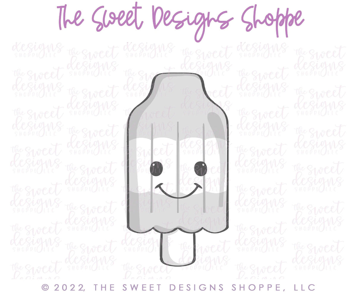 Cookie Cutters - Cute Popsicle - Cookie Cutter - The Sweet Designs Shoppe - TSDS - - ALL,celebration,cone,Cookie Cutter,dad,Father,Fathers Day,Food,Food & Beverages,grandfather,Ice Cream,icecream,pop,popscicle,Promocode,STL,Summer,Sweet,Sweets,valentine,valentines